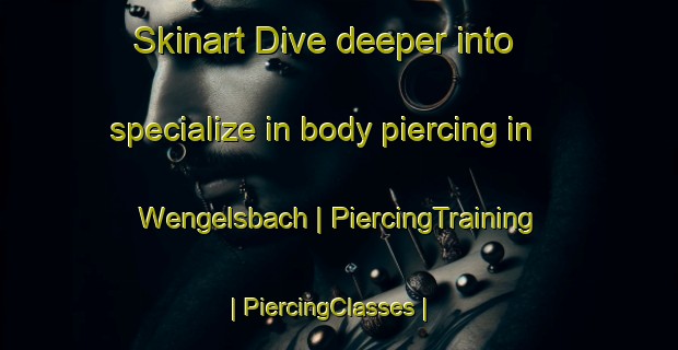 Skinart Dive deeper into specialize in body piercing in Wengelsbach | PiercingTraining | PiercingClasses | SkinartTraining-France